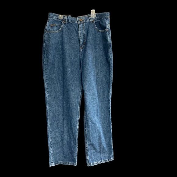 RIDERS BY LEE Women’s Medium Wash Jeans Size 16 Petite ( measures smaller) NEW - Picture 3 of 15